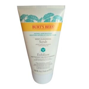 Burt's Bees Natural Acne‎ Solutions Deep Cleansing Scrub Salicylic Acid 4 Ounces